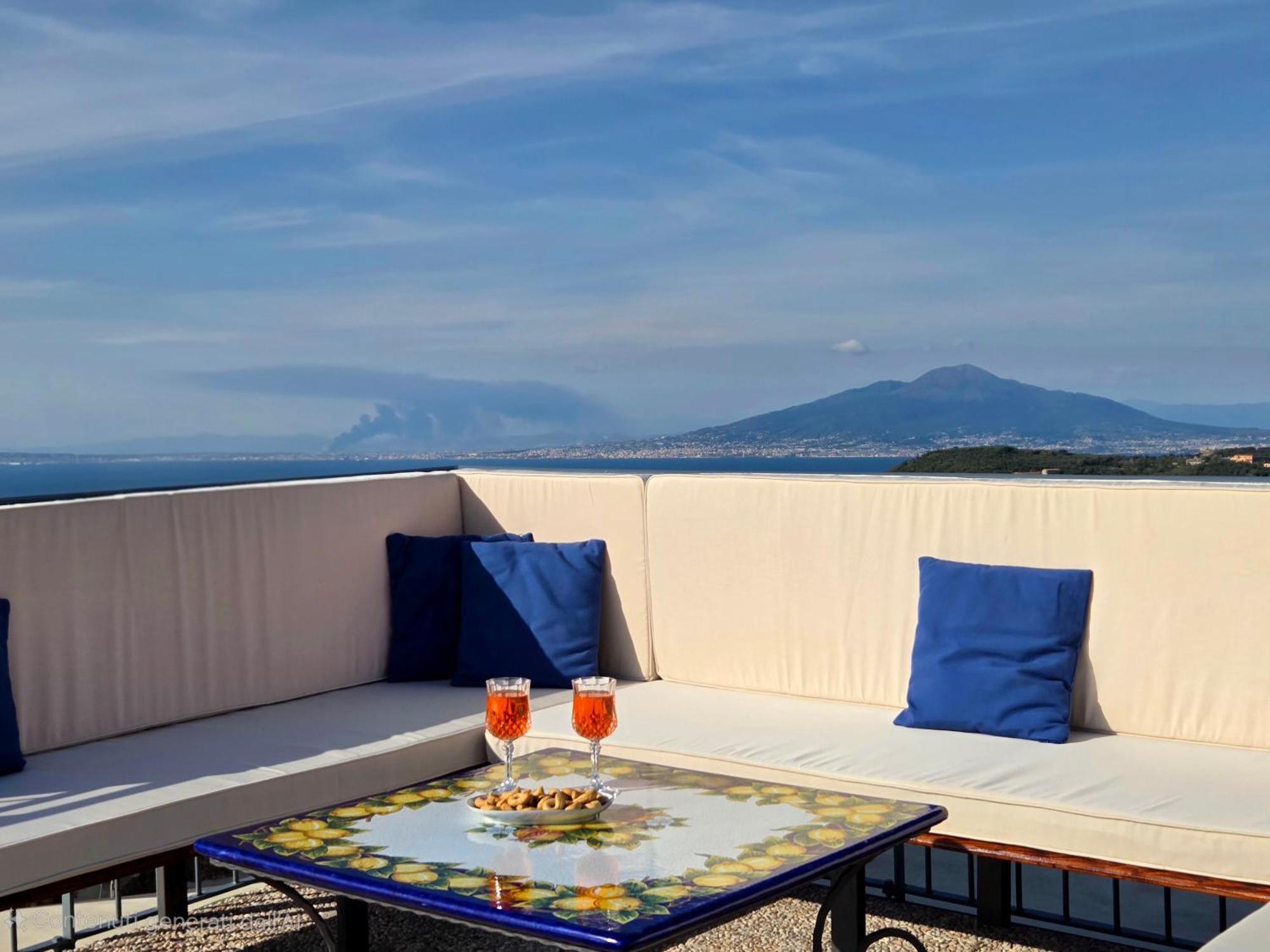 Willa Sun & Relax, Relaxing Location With Seaview Massa Lubrense Zewnętrze zdjęcie