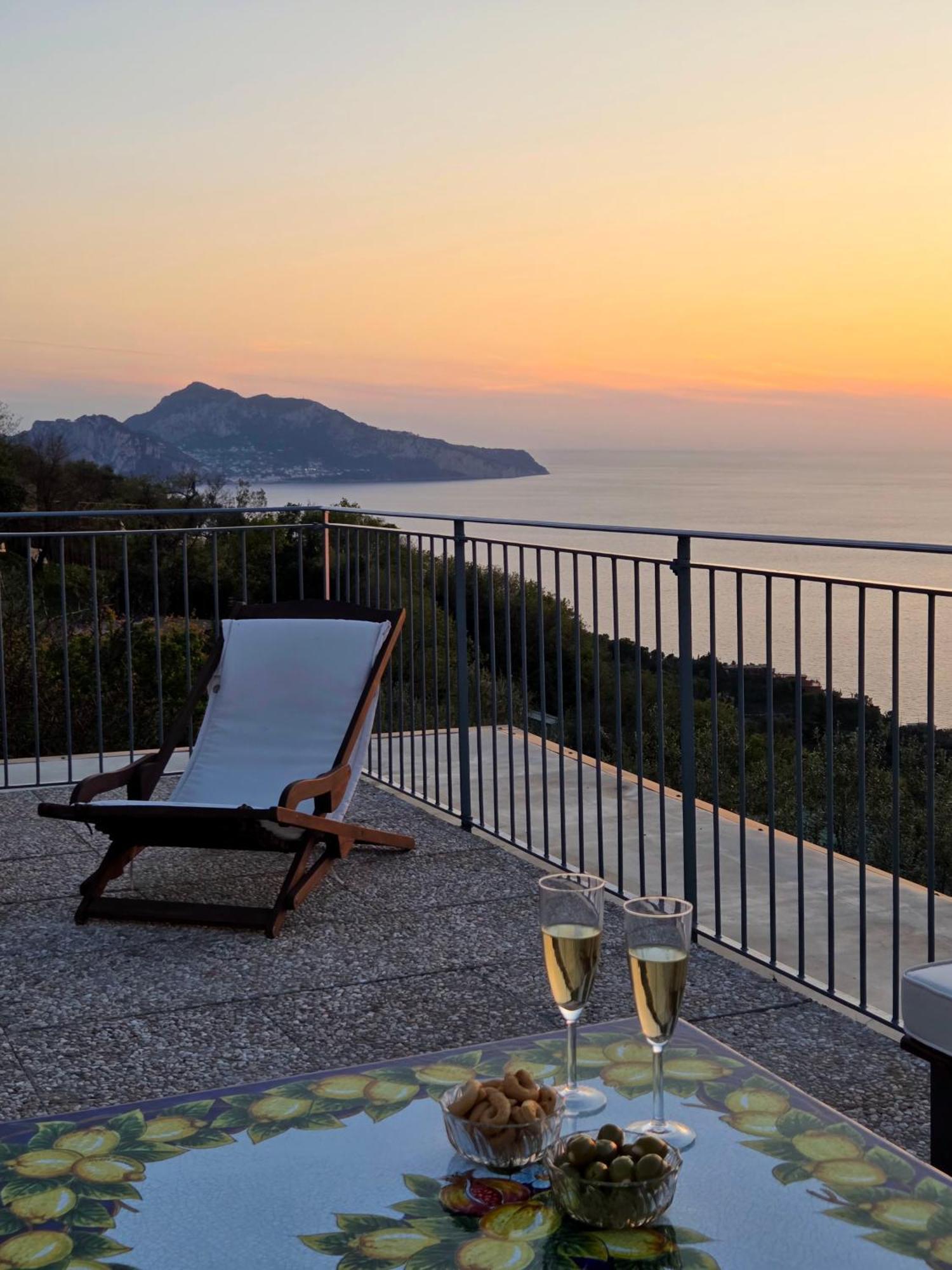 Willa Sun & Relax, Relaxing Location With Seaview Massa Lubrense Zewnętrze zdjęcie